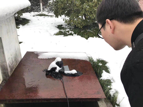 嚴寒風雪！擋不住為客戶服務(wù)的熱情