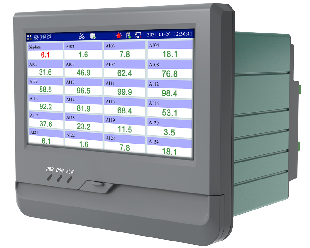 MIK-R8000A 0.5秒級 觸摸屏款 24通道無(wú)紙記錄儀