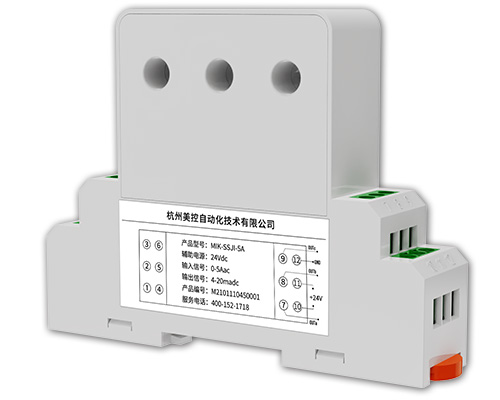 美控MIK-SSJI 三相交流電流傳感器，可測三路，1-30A